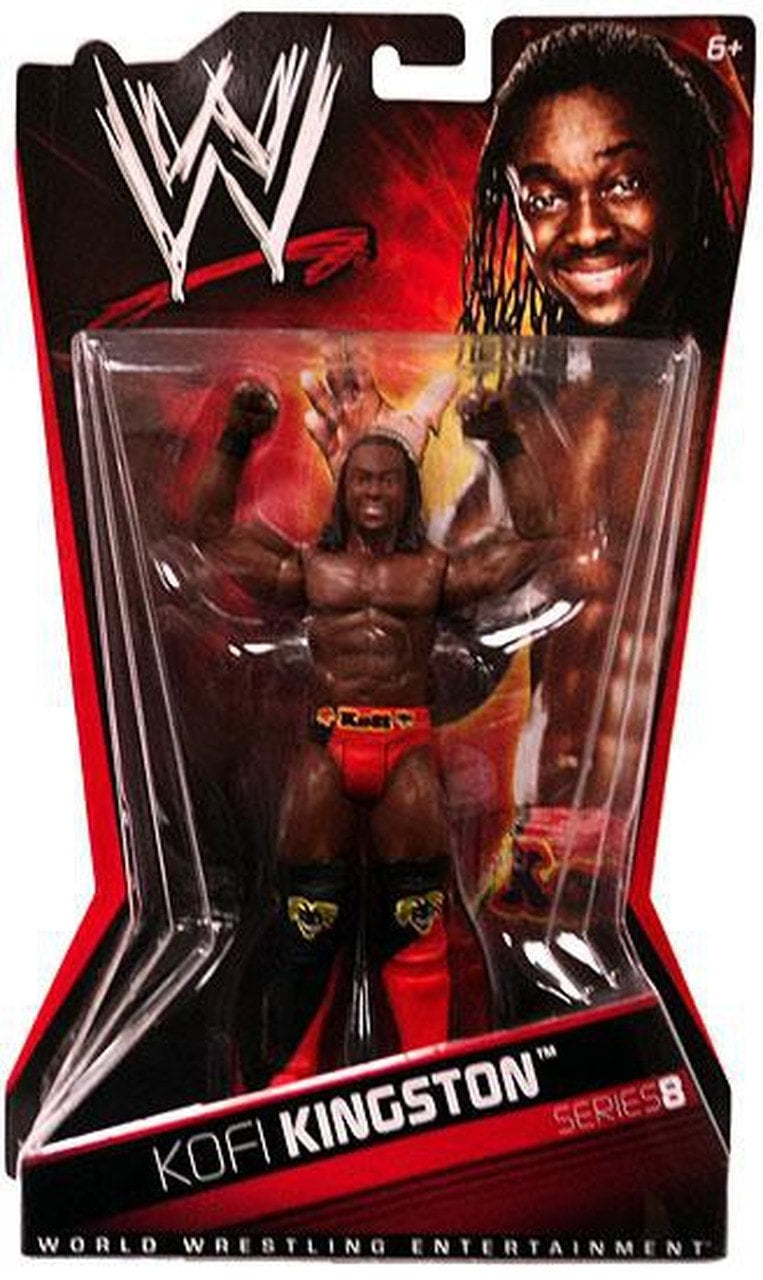 WWE Mattel Basic Series 8 Kofi Kingston Action & Toy Figures PWcatalog