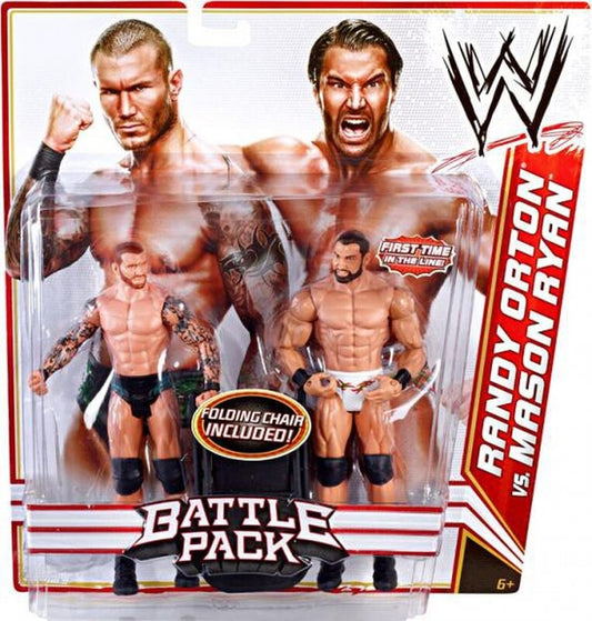 WWE Mattel Battle Packs 14 Randy Orton vs. Mason Ryan Action & Toy Figures PWcatalog