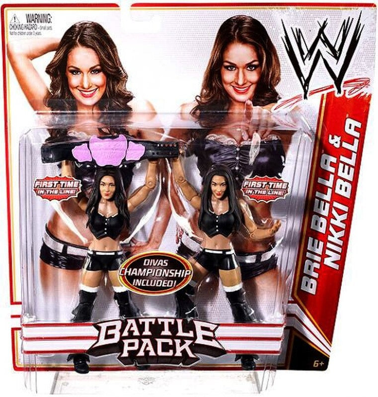 WWE Mattel Battle Packs 15 Brie Bella & Nikki Bella Action & Toy Figures PWcatalog