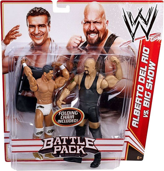 WWE Mattel Battle Packs 16 Alberto Del Rio vs. Big Show Action & Toy Figures PWcatalog