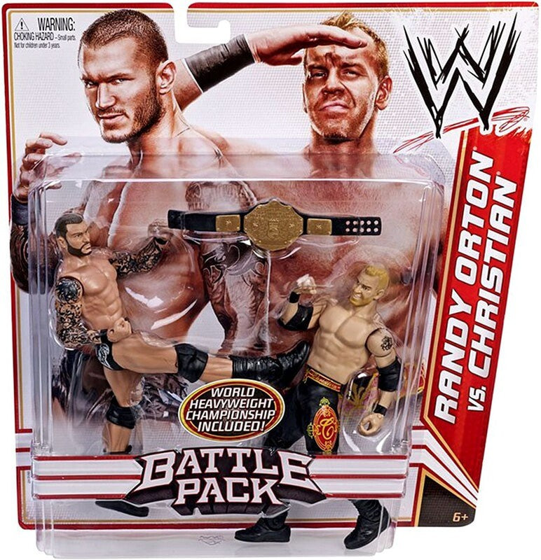 WWE Mattel Battle Packs 16 Randy Orton vs. Christian Action & Toy Figures PWcatalog