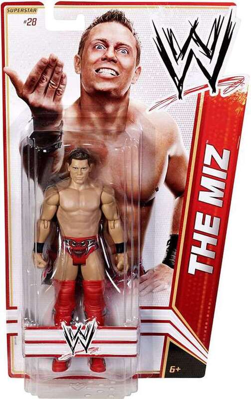 WWE Mattel Basic Series 17 #28 The Miz Action & Toy Figures PWcatalog