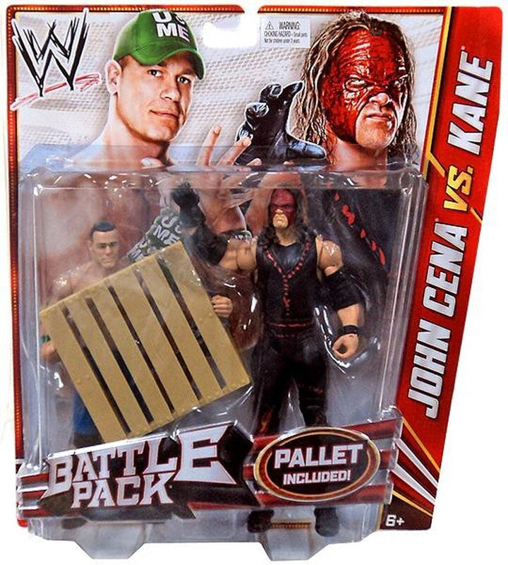 WWE Mattel Battle Packs 19 John Cena vs. Kane Action & Toy Figures PWcatalog