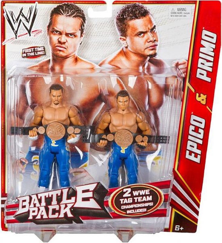 WWE Mattel Battle Packs 19 Epico & Primo Action & Toy Figures PWcatalog