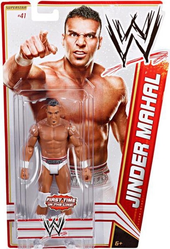 WWE Mattel Basic Series 19 #41 Jinder Mahal Action & Toy Figures PWcatalog