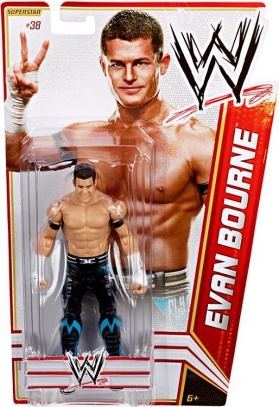 WWE Mattel Basic Series 19 #38 Evan Bourne Action & Toy Figures PWcatalog