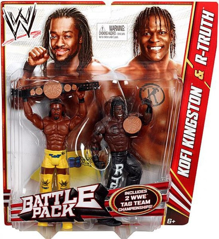 WWE Mattel Battle Packs 20 Kofi Kingston & R-Truth Action & Toy Figures PWcatalog