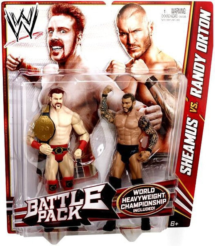 WWE Mattel Battle Packs 21 Sheamus vs. Randy Orton Action & Toy Figures PWcatalog