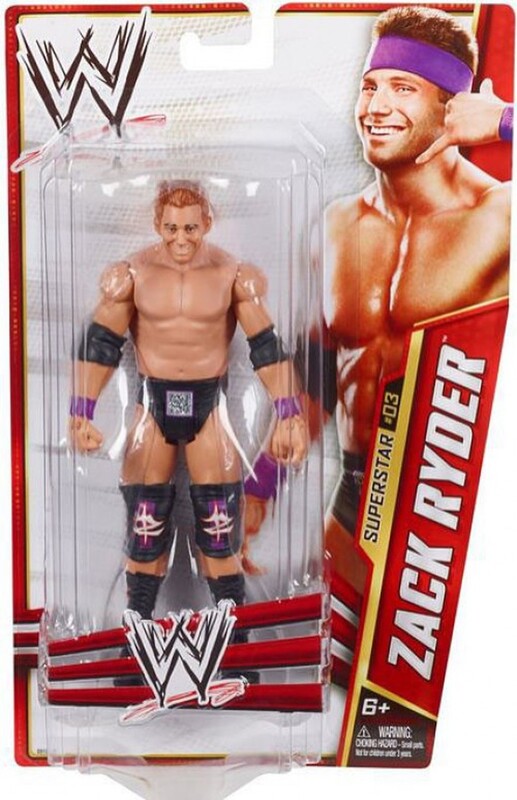 WWE Mattel Basic Series 24 #03 Zack Ryder Action & Toy Figures PWcatalog