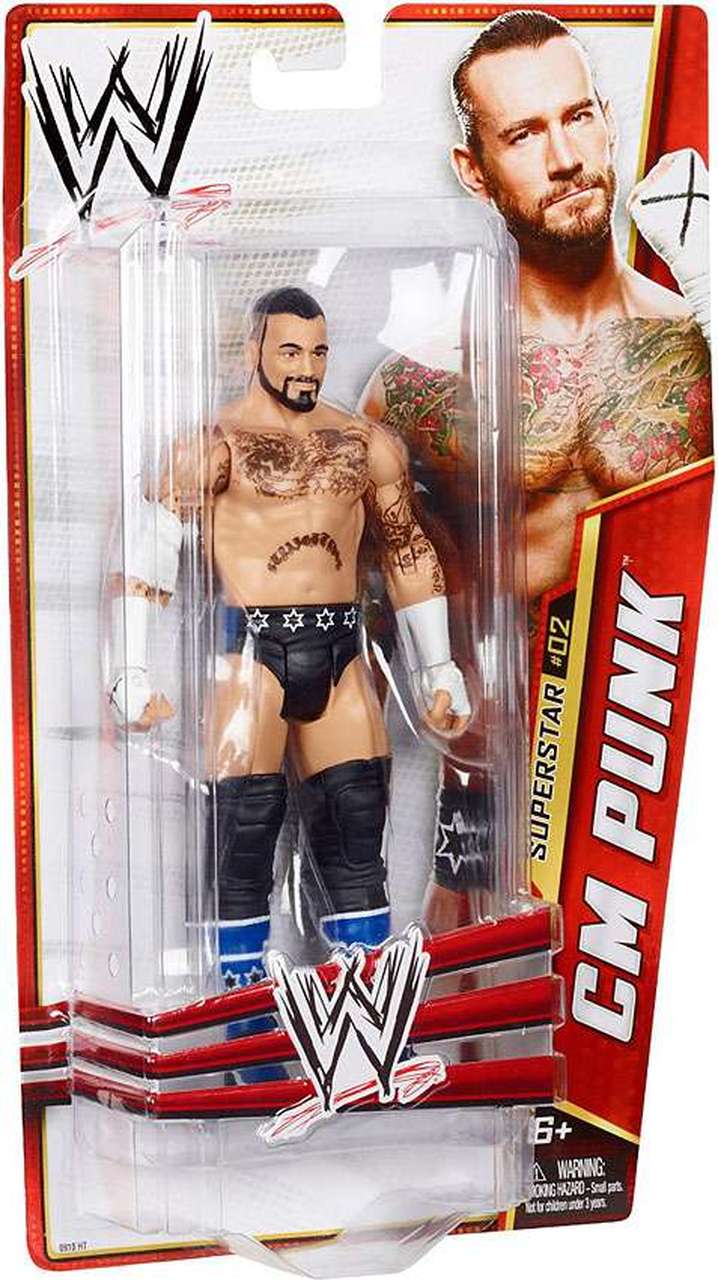 WWE Mattel Basic Series 24 #02 CM Punk Action & Toy Figures PWcatalog