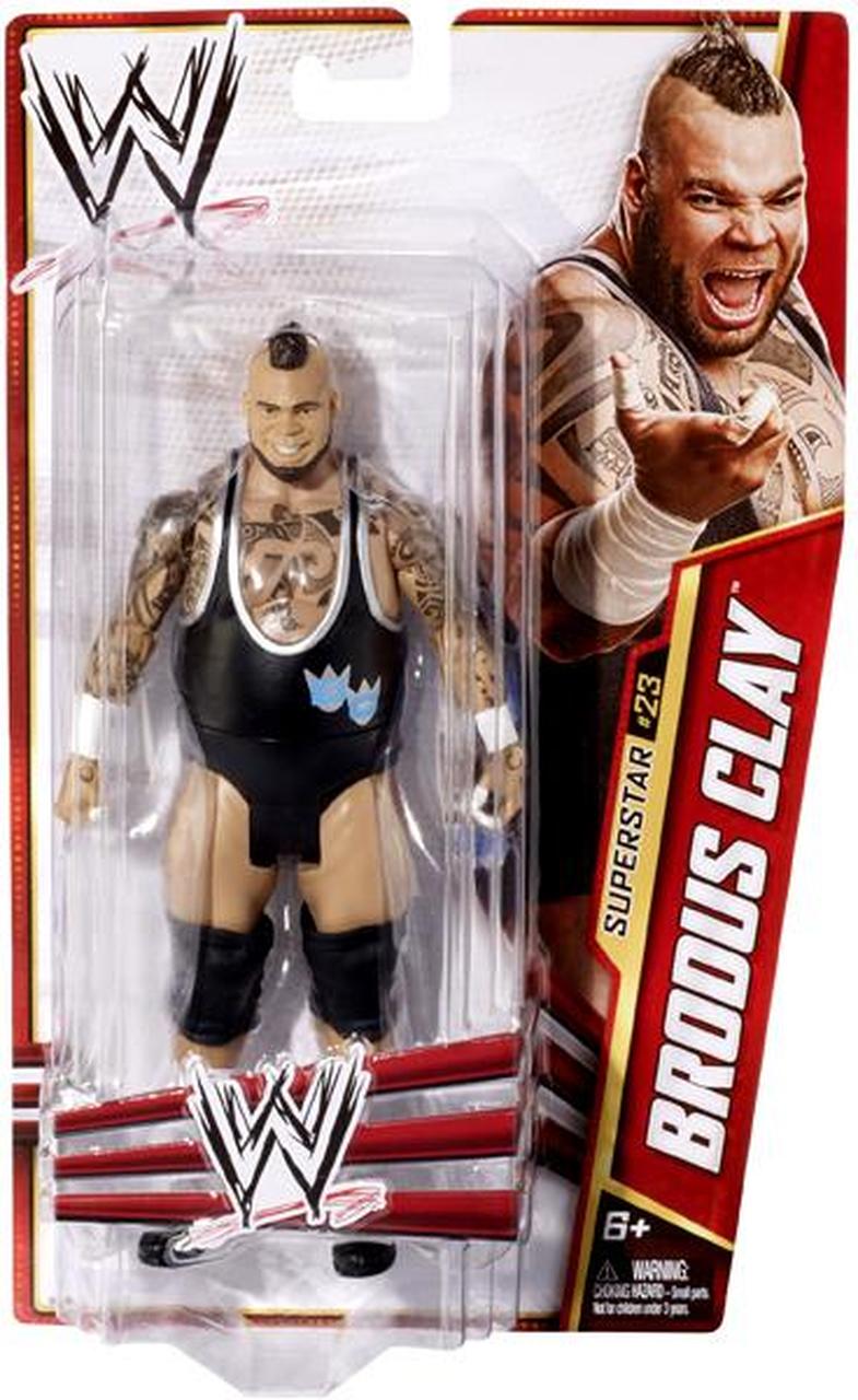 WWE Mattel Basic Series 27 #23 Brodus Clay Action & Toy Figures PWcatalog