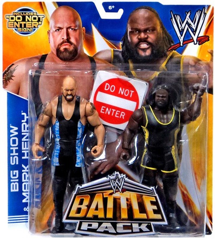 WWE Mattel Battle Packs 27 Big Show & Mark Henry Action & Toy Figures PWcatalog