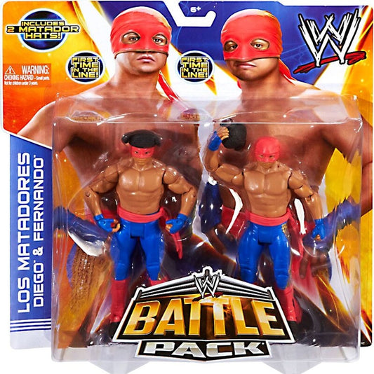 WWE Mattel Battle Packs 29 Los Matadores: Diego & Fernando Action & Toy Figures PWcatalog