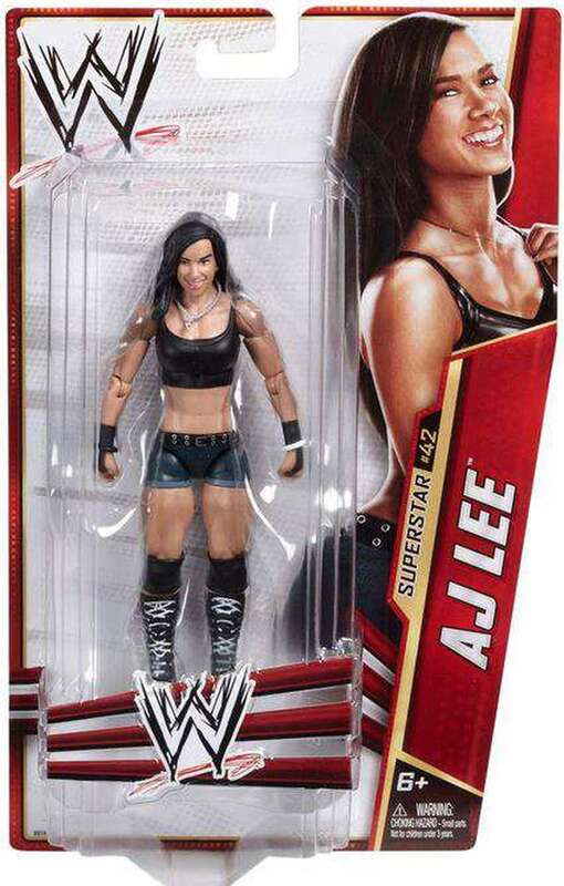 WWE Mattel Basic Series 30 #42 AJ Lee Action & Toy Figures PWcatalog