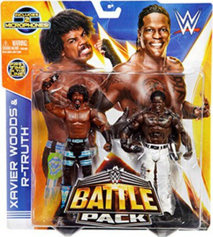 WWE Mattel Battle Packs 30 Xavier Woods & R-Truth Action & Toy Figures PWcatalog