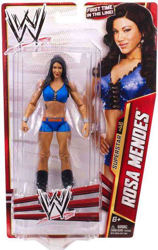WWE Mattel Basic Series 31 #46 Rosa Mendes Action & Toy Figures PWcatalog