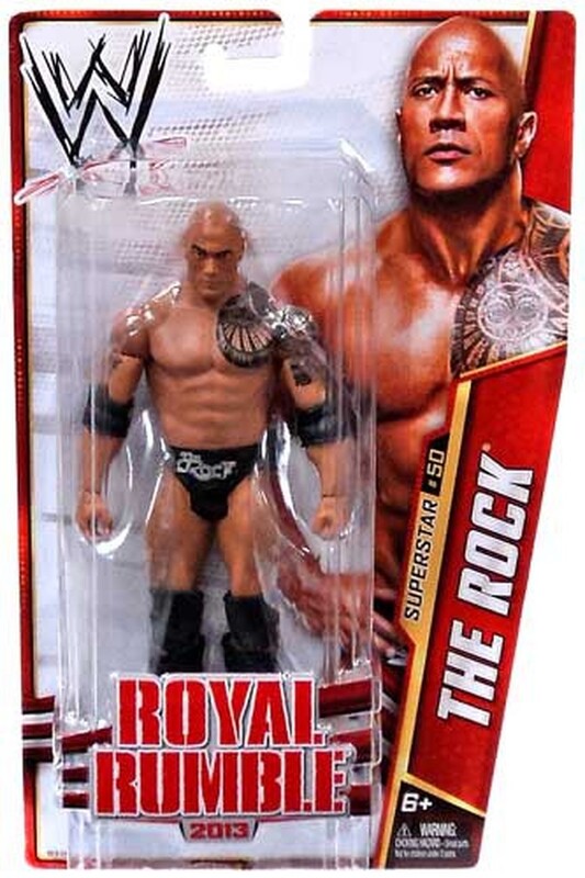 WWE Mattel Basic Series 32 #50 The Rock Action & Toy Figures PWcatalog