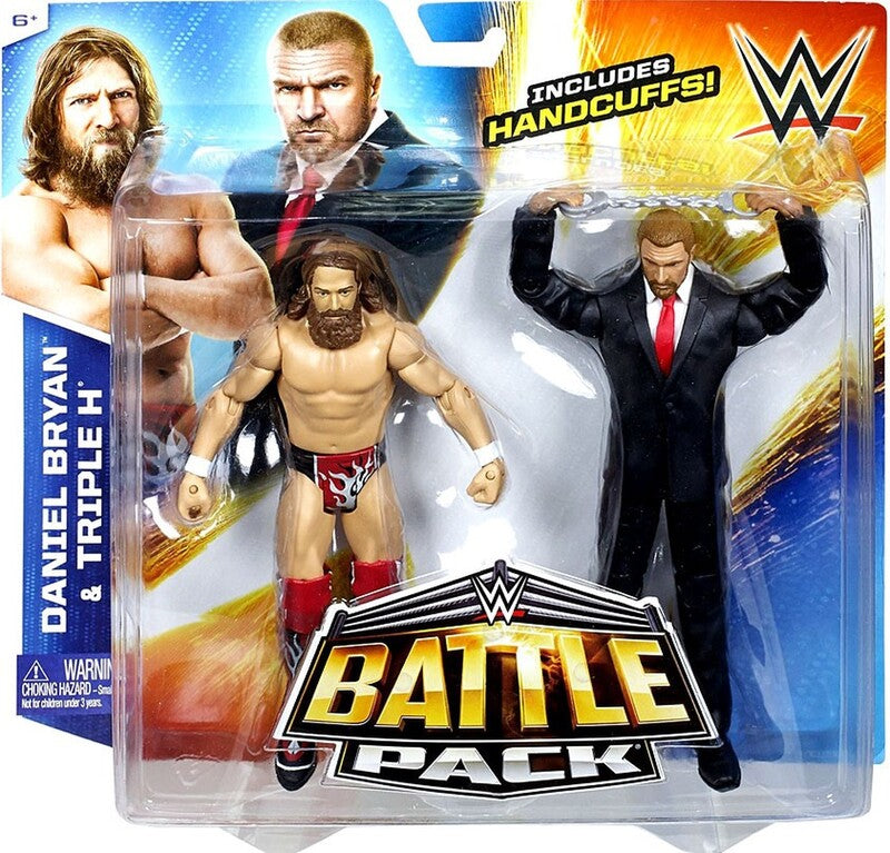 WWE Mattel Battle Packs 32 Daniel Bryan & Triple H Action & Toy Figures PWcatalog
