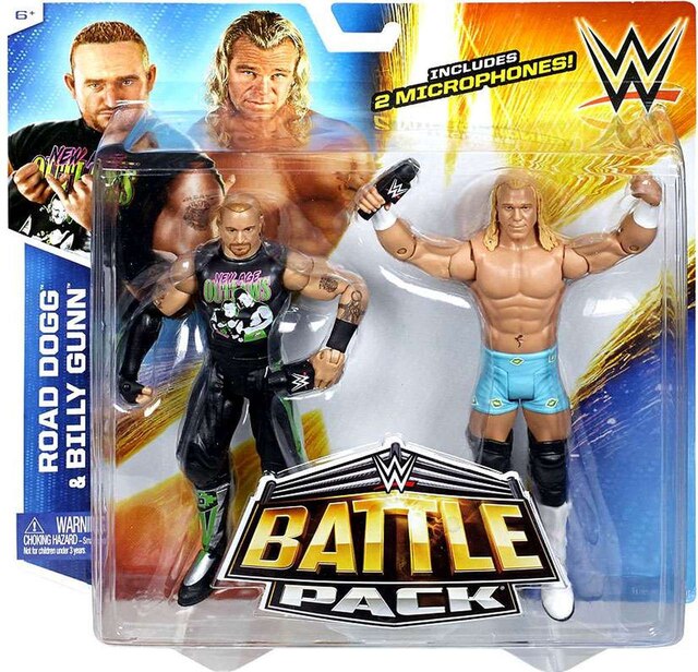 WWE Mattel Battle Packs 32 Road Dogg & Billy Gunn Action & Toy Figures PWcatalog