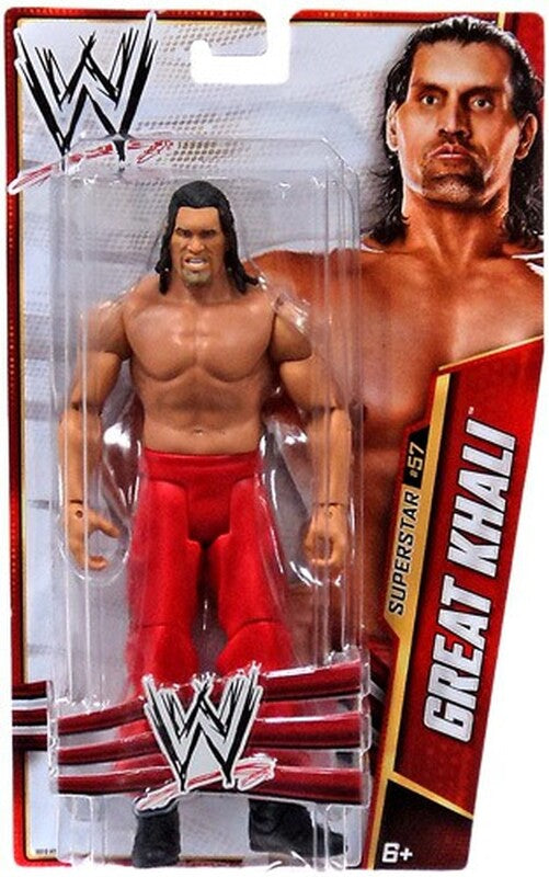 WWE Mattel Basic Series 33 #57 Great Khali Action & Toy Figures PWcatalog