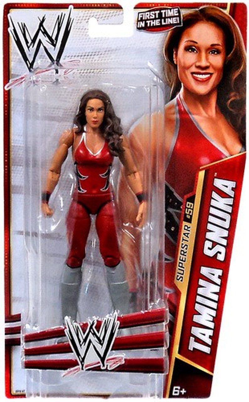 WWE Mattel Basic Series 33 #59 Tamina Snuka Action & Toy Figures PWcatalog
