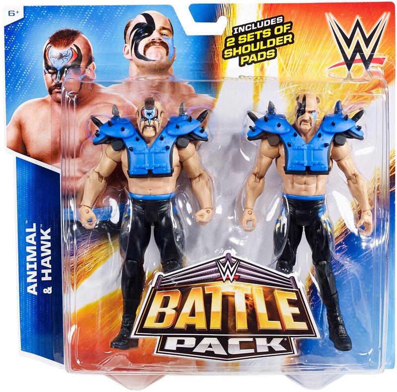 WWE Mattel Battle Packs 34 Animal & Hawk Action & Toy Figures PWcatalog