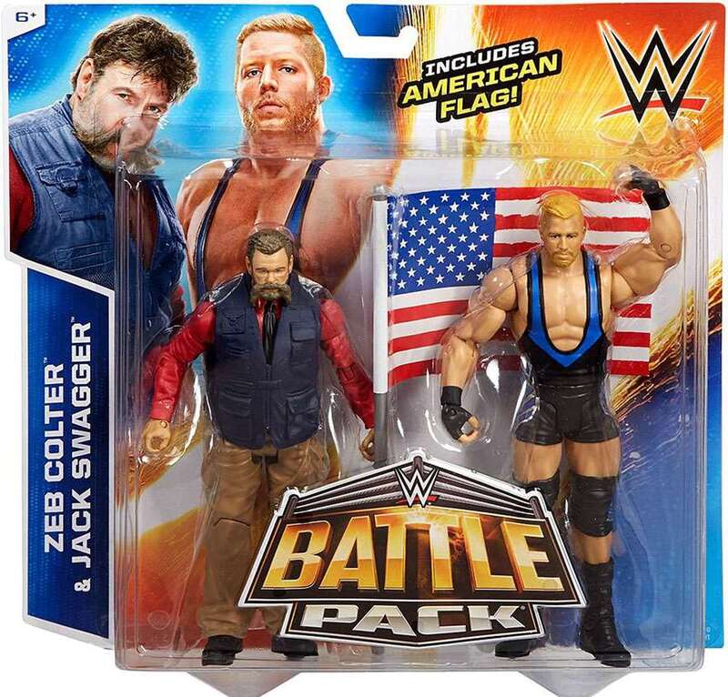 WWE Mattel Battle Packs 35 Zeb Colter & Jack Swagger Action & Toy Figures PWcatalog