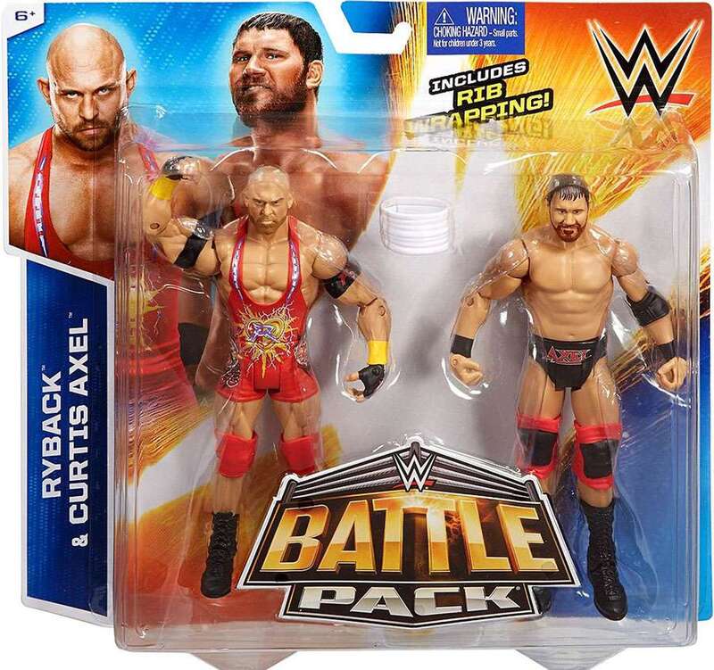 WWE Mattel Battle Packs 35 Ryback & Curtis Axel Action & Toy Figures PWcatalog