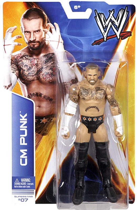 WWE Mattel Basic Series 36 #07 CM Punk Action & Toy Figures PWcatalog
