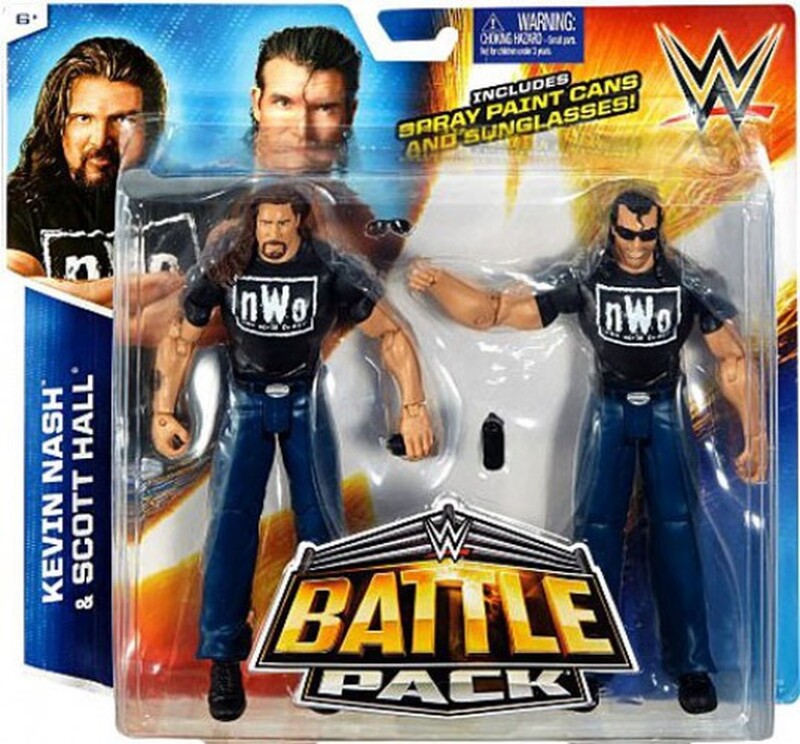 WWE Mattel Battle Packs 36 Kevin Nash & Scott Hall Action & Toy Figures PWcatalog