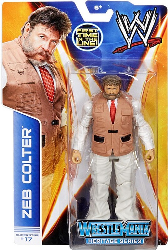 WWE Mattel Basic Series 37 #17 Zeb Colter Action & Toy Figures PWcatalog