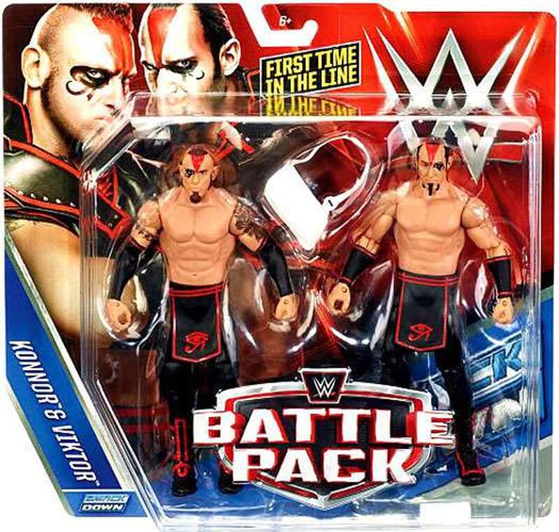WWE Mattel Battle Packs 37 Konnor & Viktor Action & Toy Figures PWcatalog