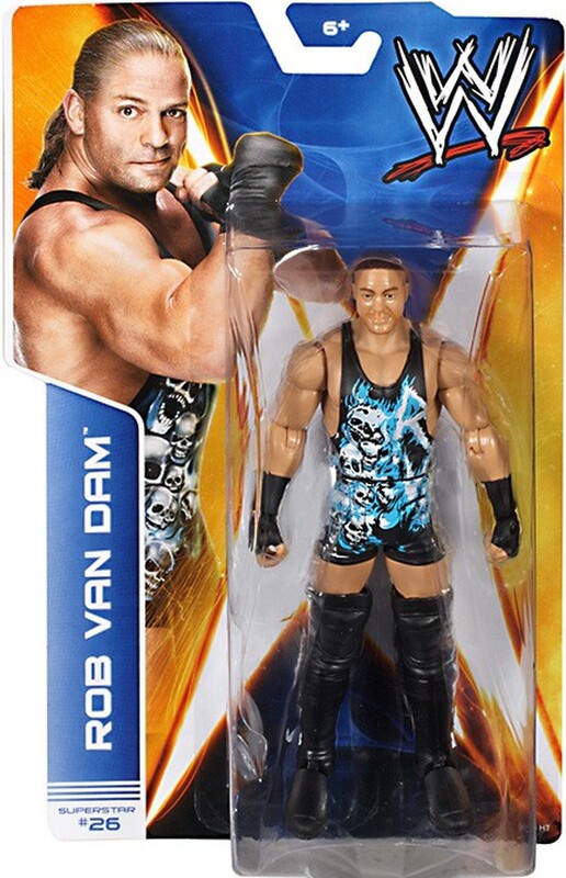 WWE Mattel Basic Series 39 #26 Rob Van Dam Action & Toy Figures PWcatalog