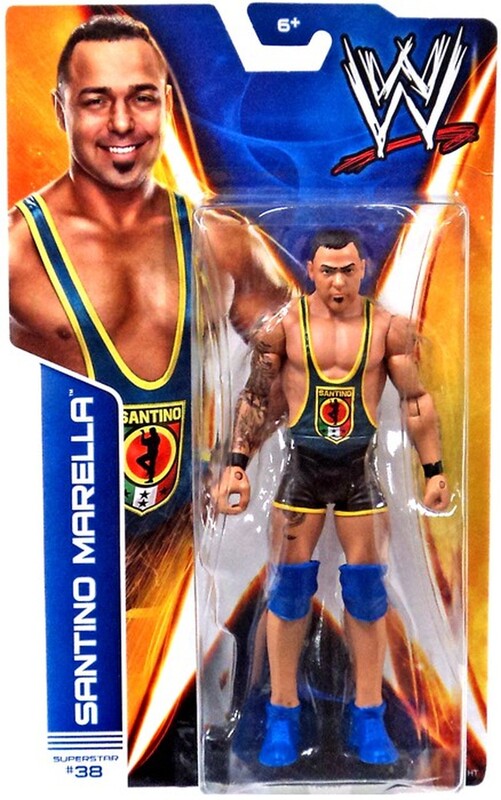 WWE Mattel Basic Series 41 #38 Santino Marella Action & Toy Figures PWcatalog