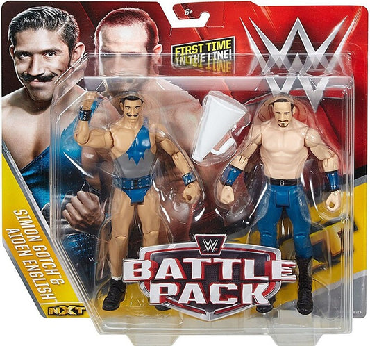 WWE Mattel Battle Packs 41 Simon Gotch & Aiden English Action & Toy Figures PWcatalog
