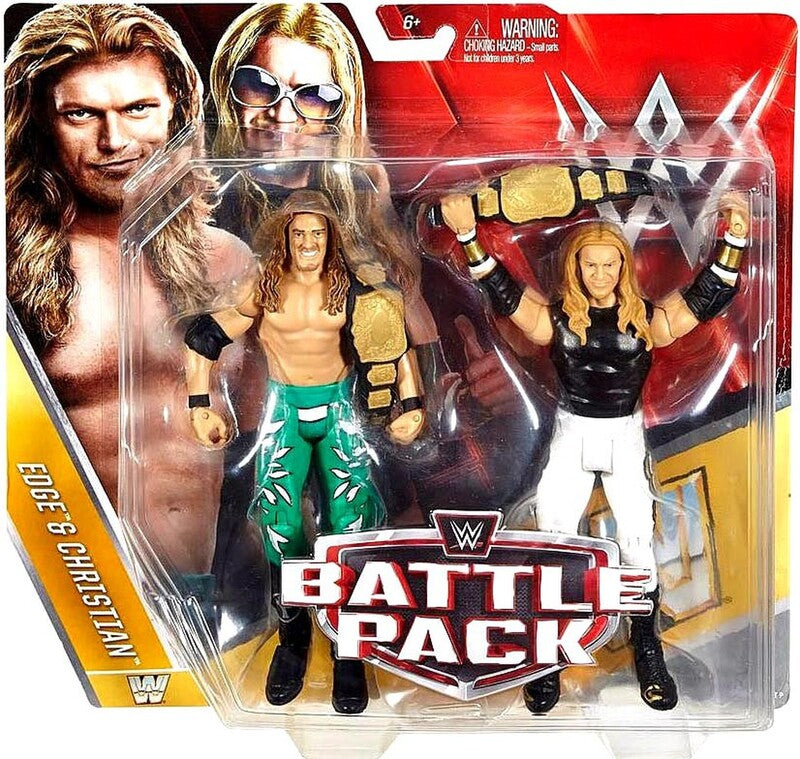 WWE Mattel Battle Packs 42 Edge & Christian Action & Toy Figures PWcatalog