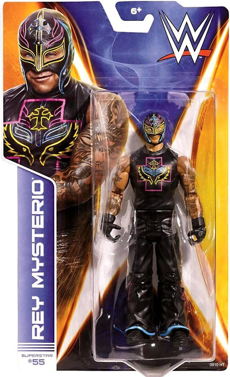 WWE Mattel Basic Series 43 #55 Rey Mysterio Action & Toy Figures PWcatalog