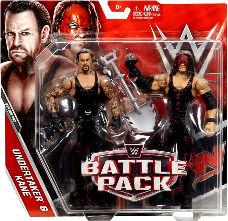 WWE Mattel Battle Packs 43 Undertaker & Kane Action & Toy Figures PWcatalog