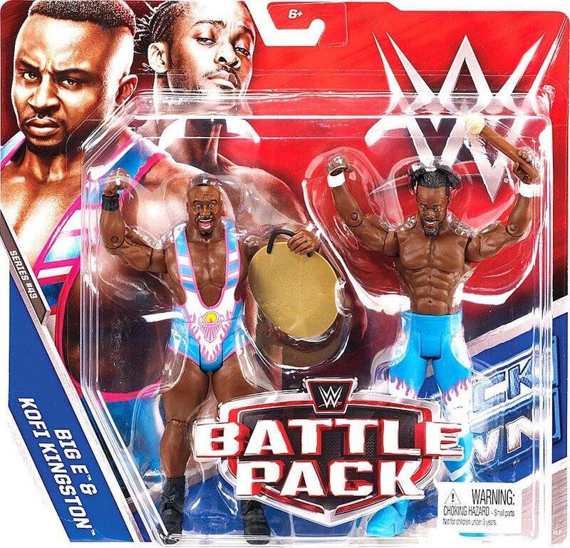 WWE Mattel Battle Packs 43 Big E & Kofi Kingston Action & Toy Figures PWcatalog