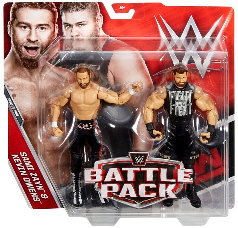 WWE Mattel Battle Packs 44 Sami Zayn & Kevin Owens Action & Toy Figures PWcatalog