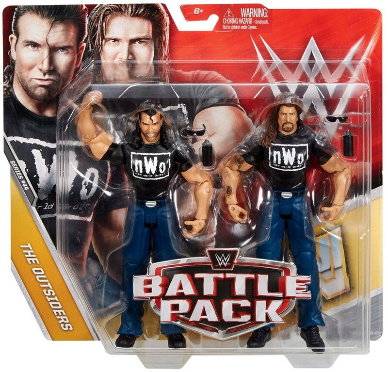 WWE Mattel Battle Packs 44 The Outsiders Action & Toy Figures PWcatalog