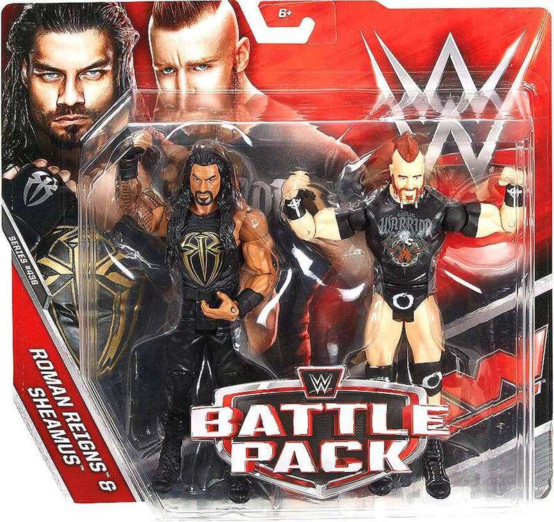 WWE Mattel Battle Packs 43B Roman Reigns & Sheamus Action & Toy Figures PWcatalog