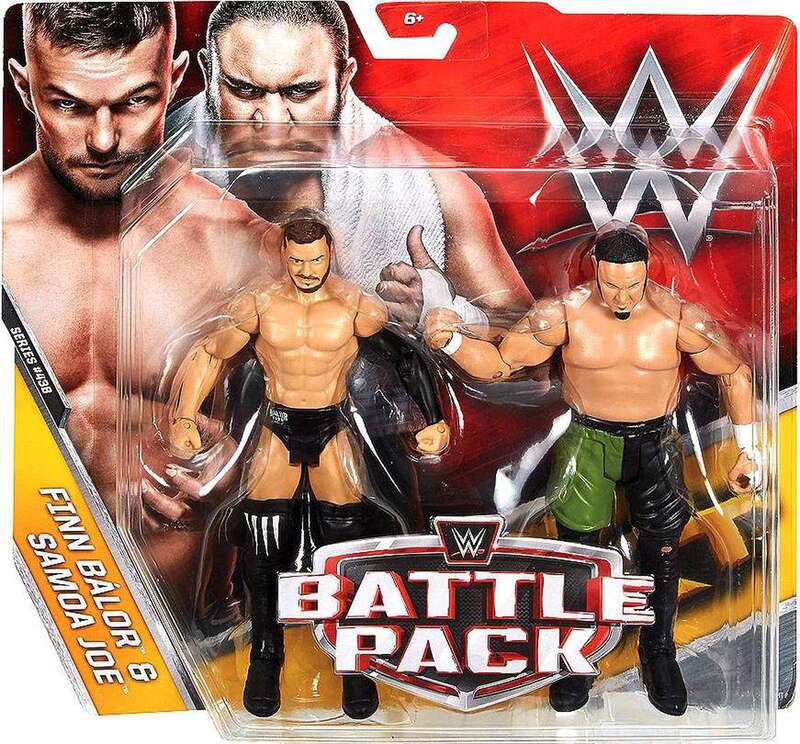 WWE Mattel Battle Packs 43B Finn Balor & Samoa Joe Action & Toy Figures PWcatalog