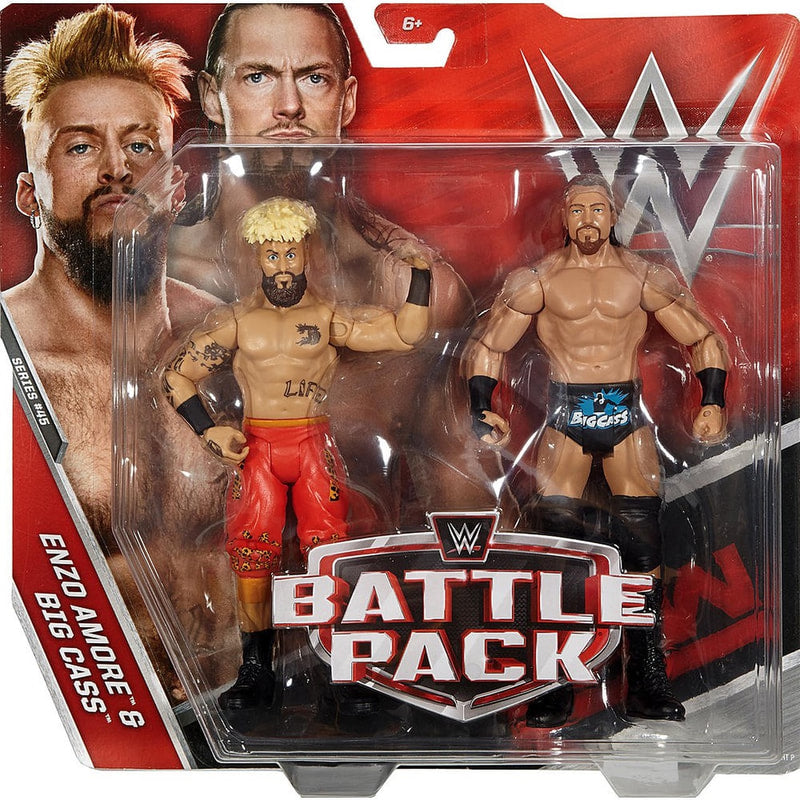 WWE Mattel Battle Packs 45 Enzo Amore & Big Cass Action & Toy Figures PWcatalog