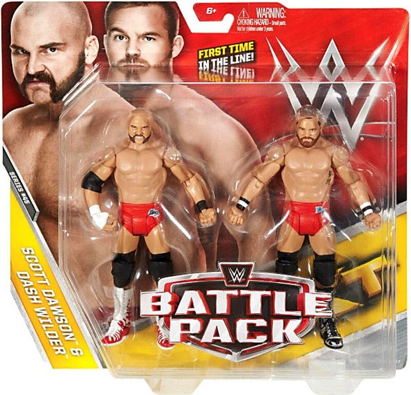 WWE Mattel Battle Packs 45 Scott Dawson & Dash Wilder Action & Toy Figures PWcatalog