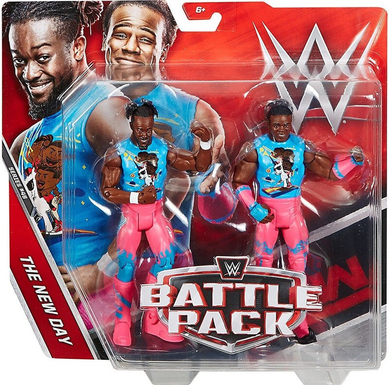 WWE Mattel Battle Packs 46 The New Day Action & Toy Figures PWcatalog