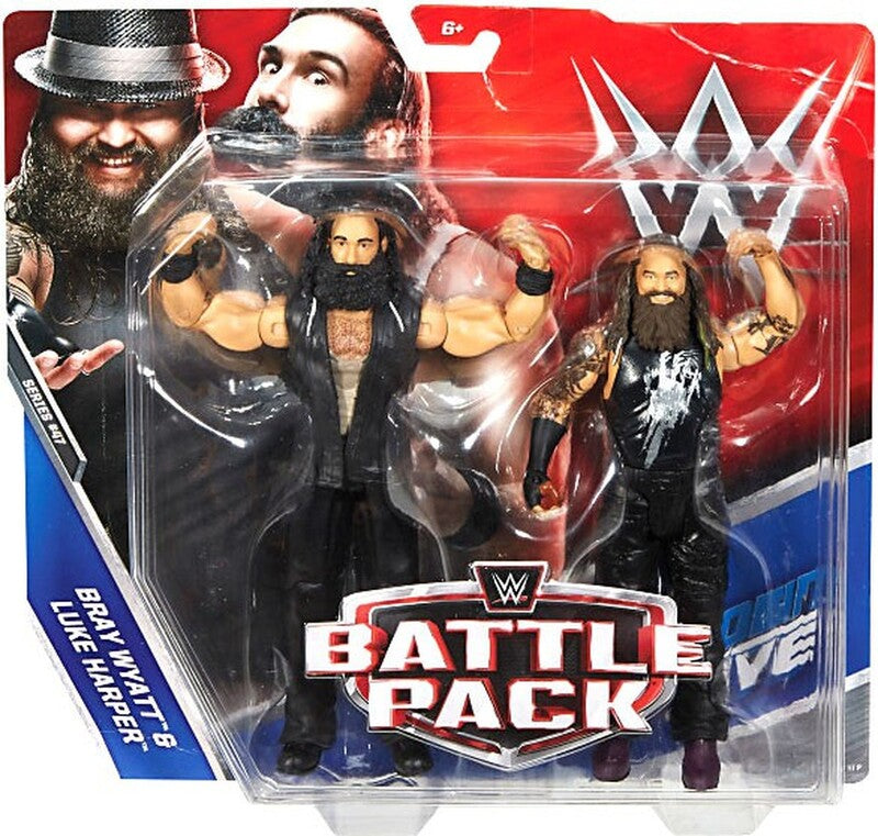 WWE Mattel Battle Packs 47 Bray Wyatt & Luke Harper Action & Toy Figures PWcatalog