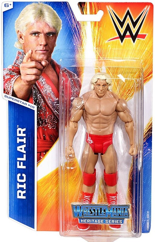 WWE Mattel Basic Series 48 #19 Ric Flair Action & Toy Figures PWcatalog