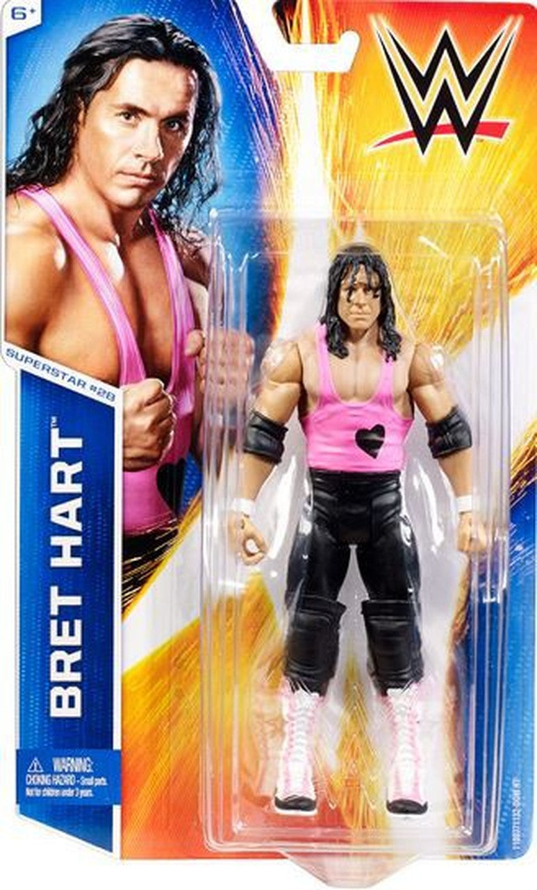 WWE Mattel Basic Series 49 #28 Bret Hart Action & Toy Figures PWcatalog