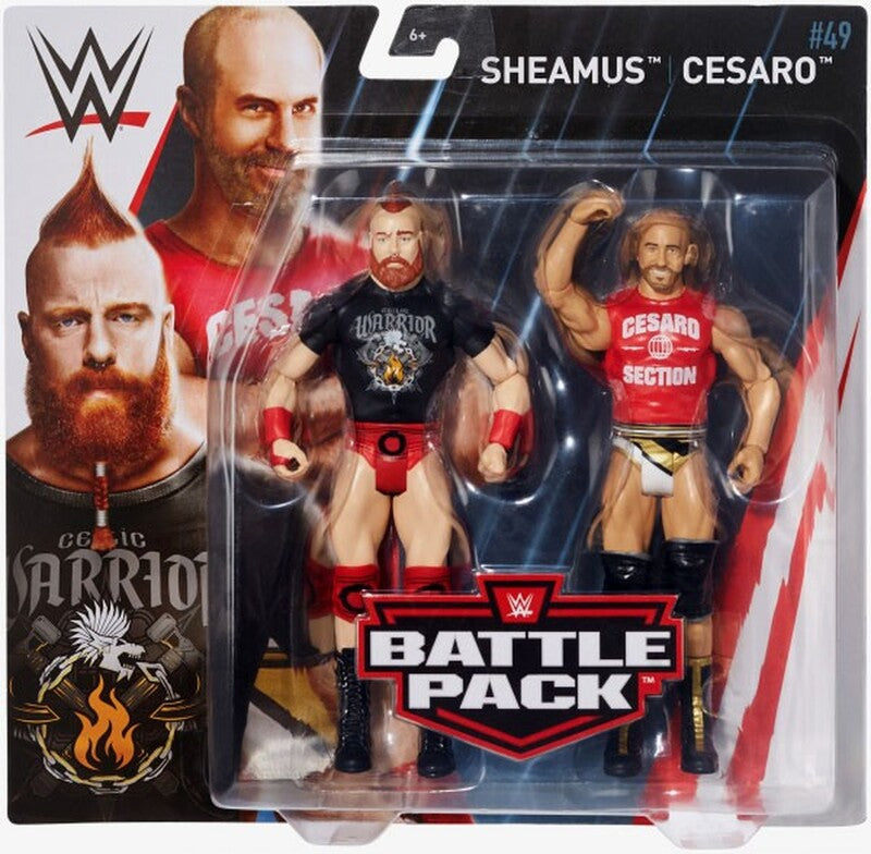 WWE Mattel Battle Packs 49 Sheamus & Cesaro Action & Toy Figures PWcatalog
